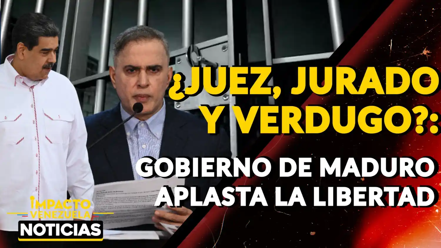 ¿JUEZ, JURADO Y VERDUGO? Gobierno de Maduro aplasta la libertad – VIDEO