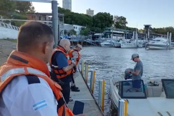 Los controles de alcoholemia en el río Paraná se estrenaron sin positivos