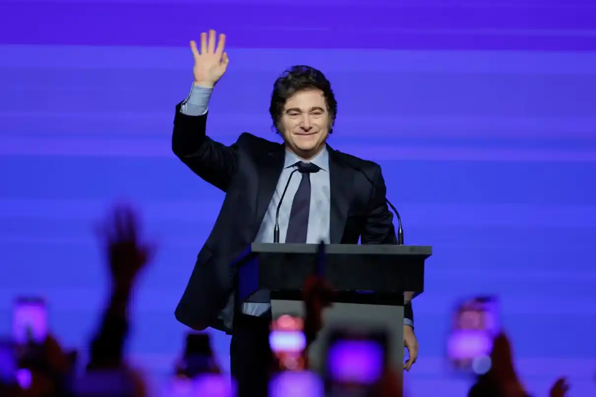 Javier Milei, presidente de Argentina