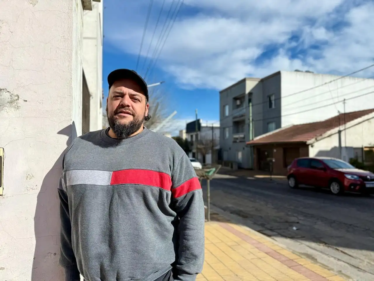 Miguel Iademarco, vocero en Tandil del comité que impulsa Myriam Bregman (PTS).