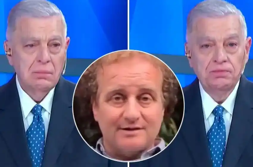 La conmovedora reacción de Santo Biasatti al enterarse de la muerte de Sergio Gendler