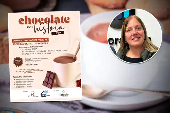 Todo listo para la 2° edición de "Chocolate con historia": "Los invitamos a una tarde de sorteos, música y sorpresas"