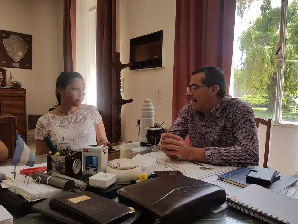 La Diputada Barbieri visitó Rauch y se reunió con el Intendente Suescun