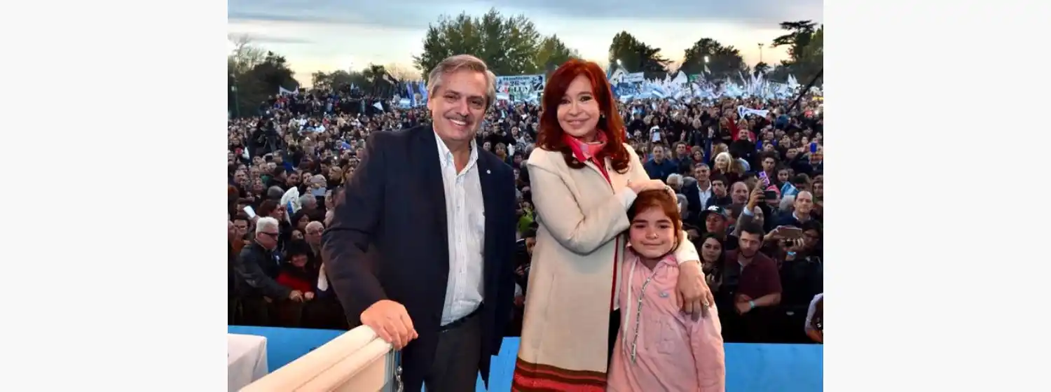 Cristina junto a Alberto Fernández: "Me sentí obligada a volver"