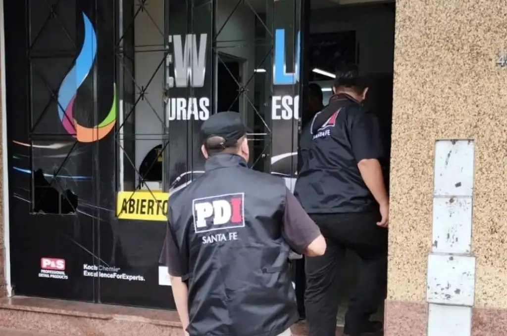 Robo a pinturería