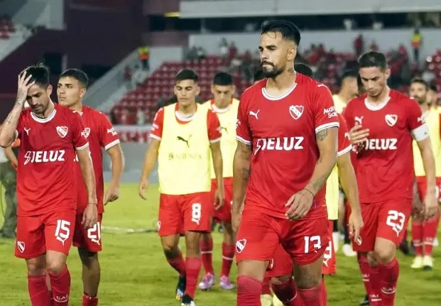Independiente. sufrió el empate de Colón