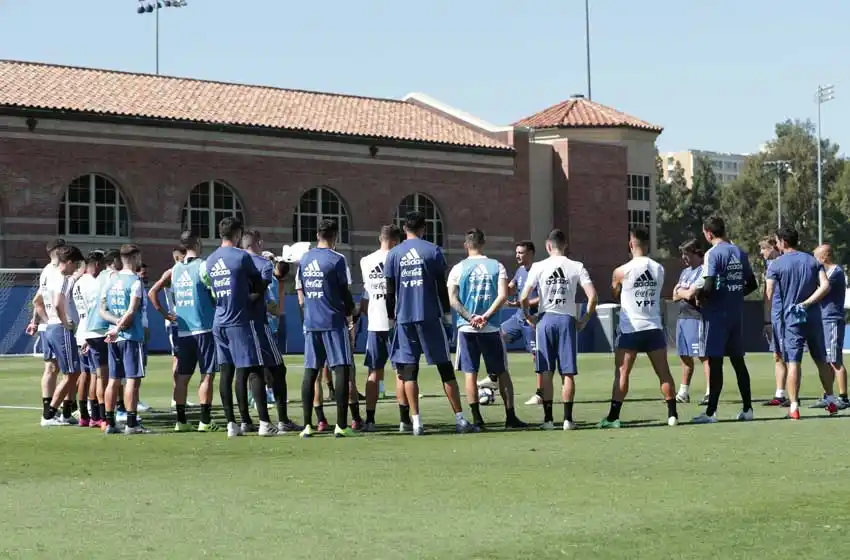 La Selección Argentina ya está en San Antonio