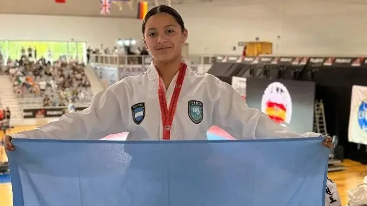Walkiria Godoy Caballero, subcampeona del mundo en Barcelona