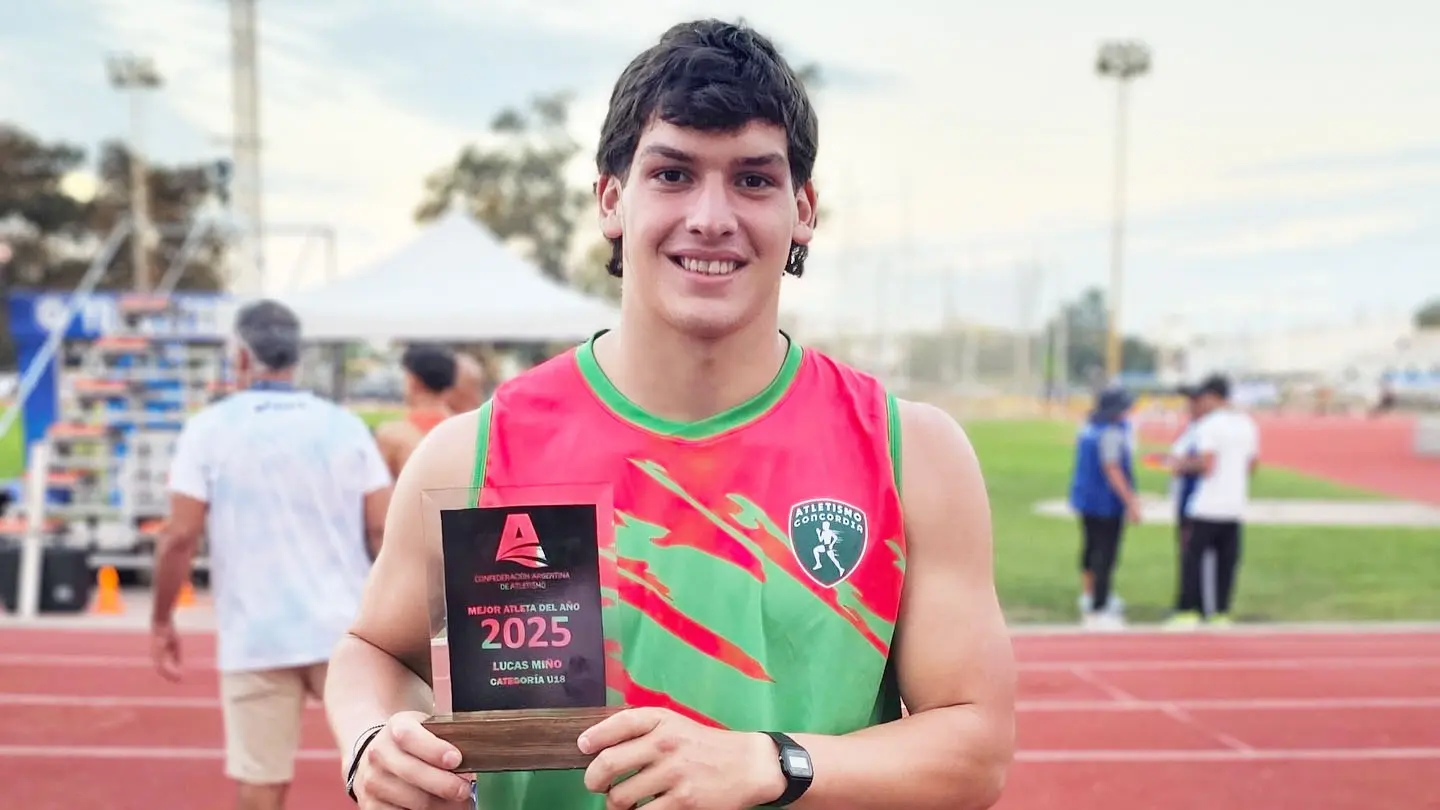 Gran actuación de Carmela Cocco y Lucas Miño en el Nacional de Mayores de Atletismo