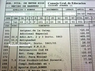 Los recibos de sueldo de los empleados públicos estarán disponibles en la web