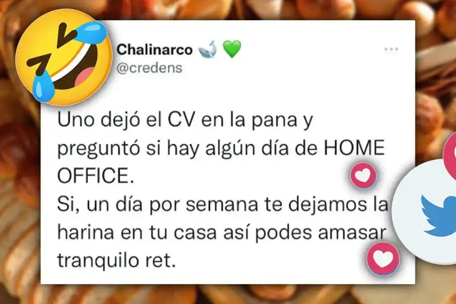Insólito: un joven dejó su currículum en una panadería y preguntó si había Homeoffice