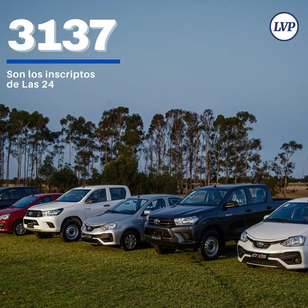 Los inscriptos totales a la Corvina Negra son 3137