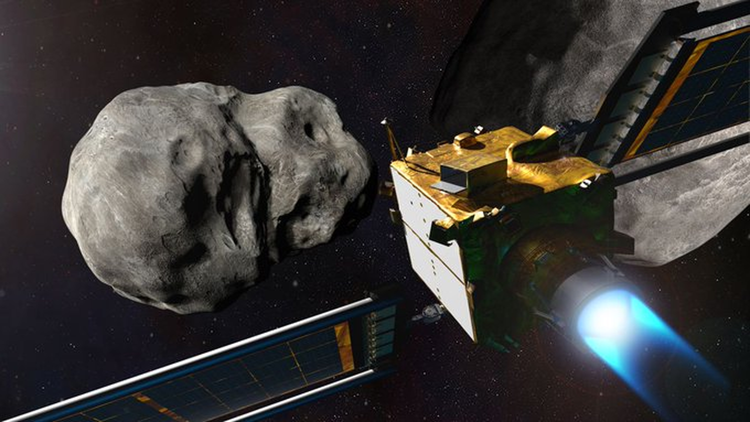 La NASA desvió con éxito la trayectoria de un asteroide