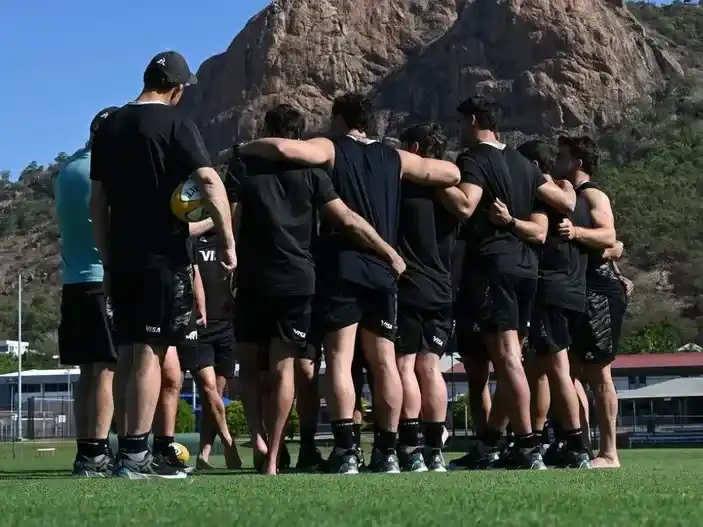 El equipo argentino entrena en tierras australianas.