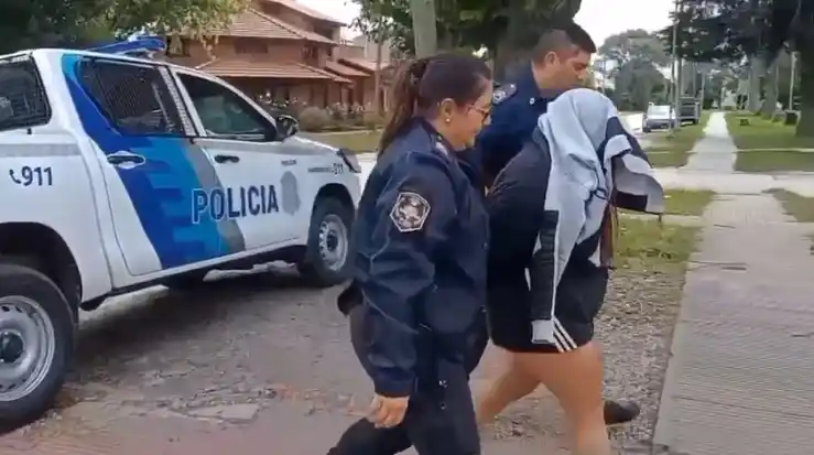 La mujer era la conductora que ayudó a escapar a los malvivientes.