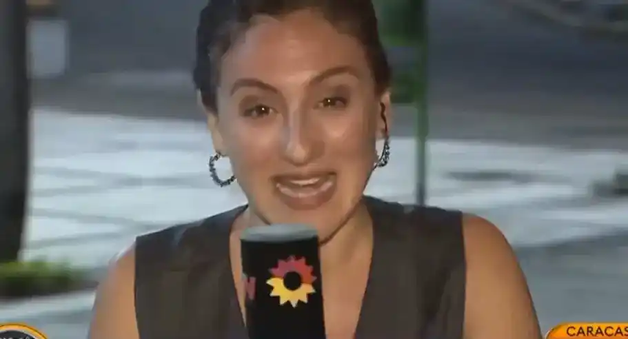 Amoroso, enviada especial de TN.