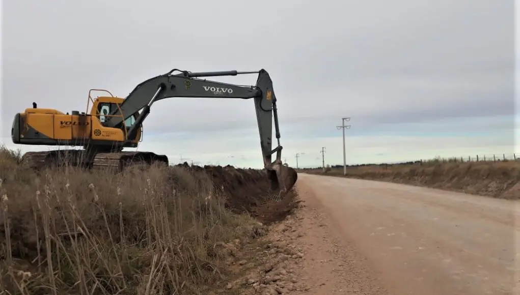 Mejoran el drenaje de la ruta 80 para evitar accidentes