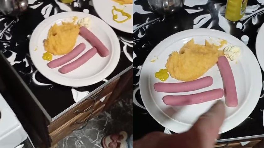 El video se viralizó en las redes sociales (TikTok: @pablogomez672)
