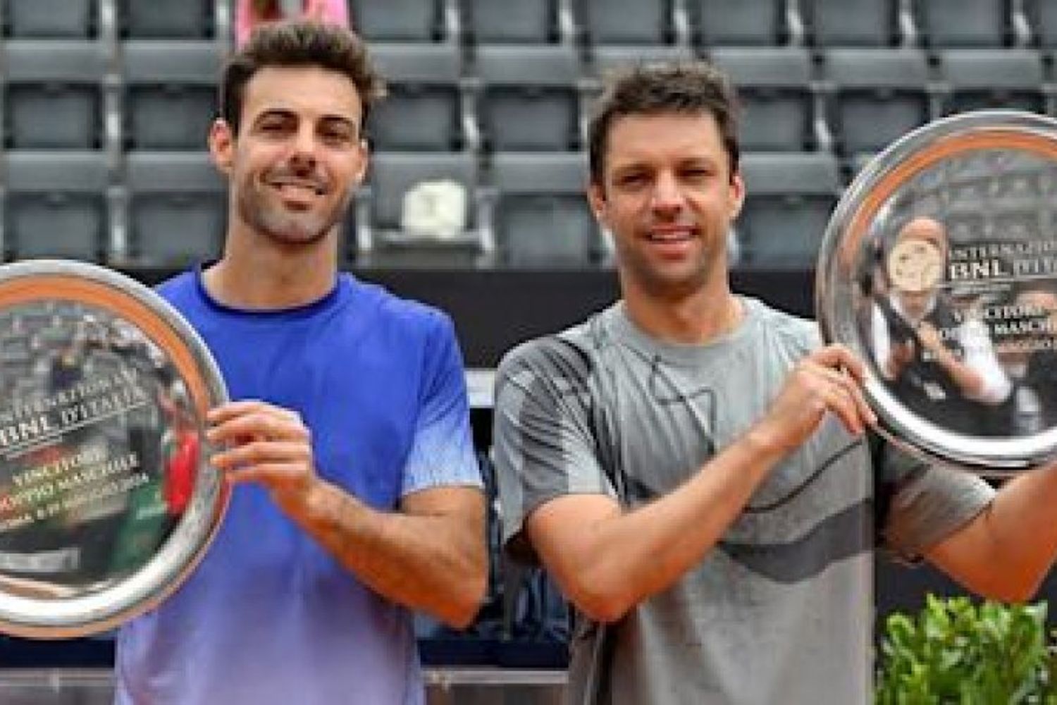 Zeballos y Granollers campeones de dobles en Roma