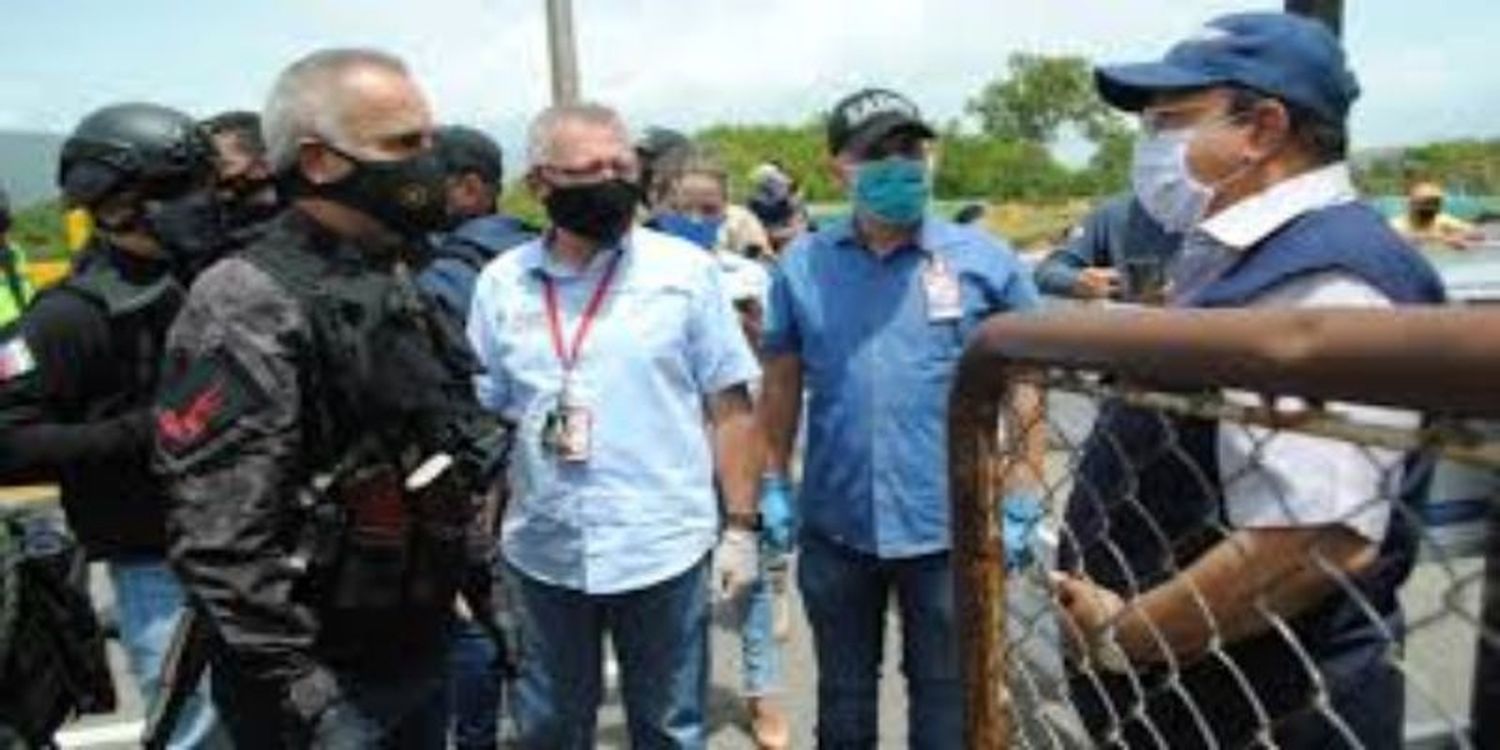 ¿ACEPTARÁN PACTAR CON RÉGIMEN?: Bernal plantea a Colombia protocolo para permitir paso de connacionales