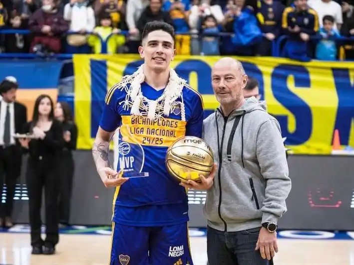 Vildoza, el pibe MVP y súper campeón
