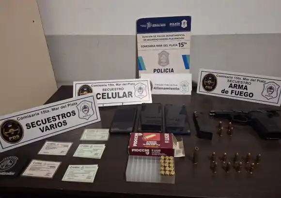 Secuestran arma con el que balearon a un joven en Navidad