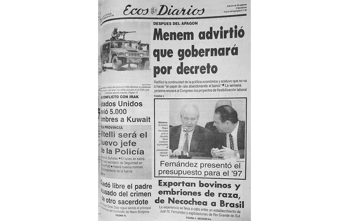 Sábado 14 de septiembre de 1996