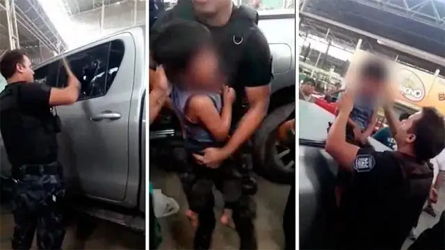 Rescatan a niño que dejaron más de una hora en camioneta con 35ºC de térmica