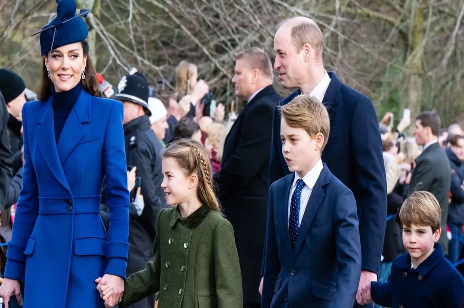 George, Charlotte y Louis son la alegría de Kate y William en este difícil momento.