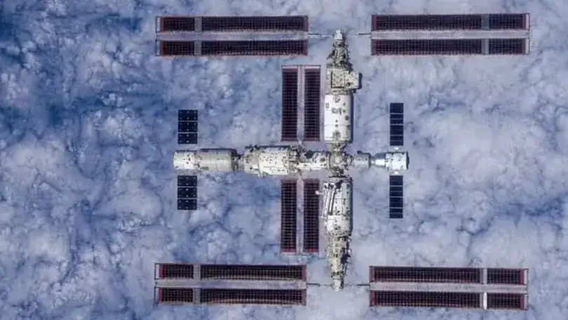 Estación espacial Tiangong. Foto: Agencia NA (Agencia Espacial Tripulada de China)