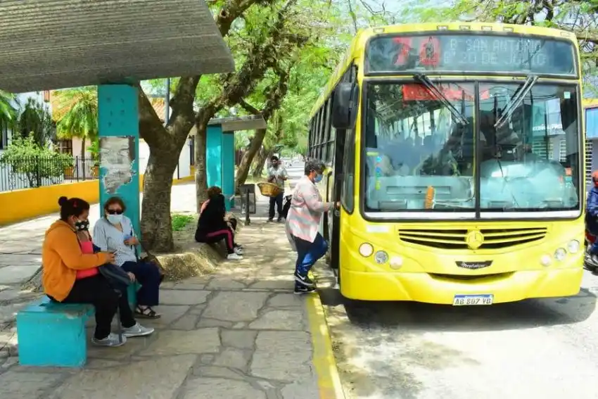 El transporte provincial está garantizado para las localidades del interior