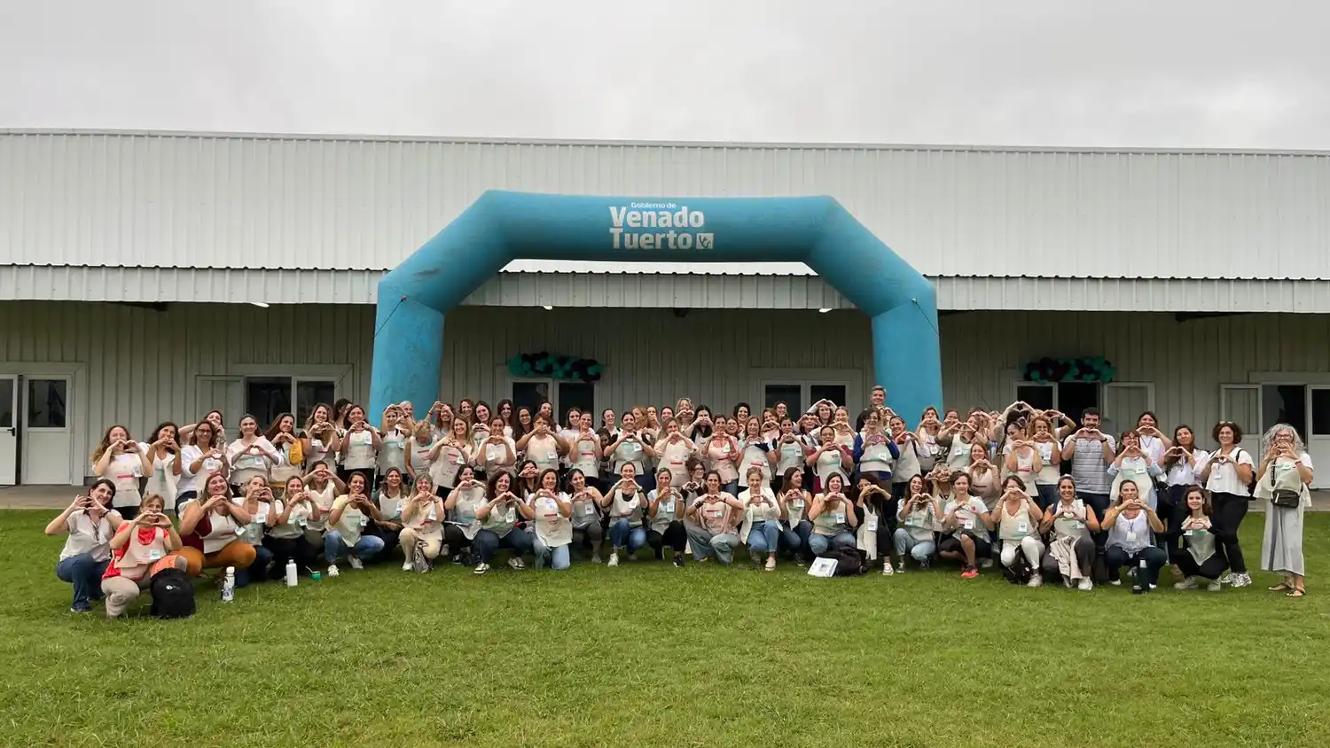 Caminata de mentoreo en el parque industrial de Venado Tuerto