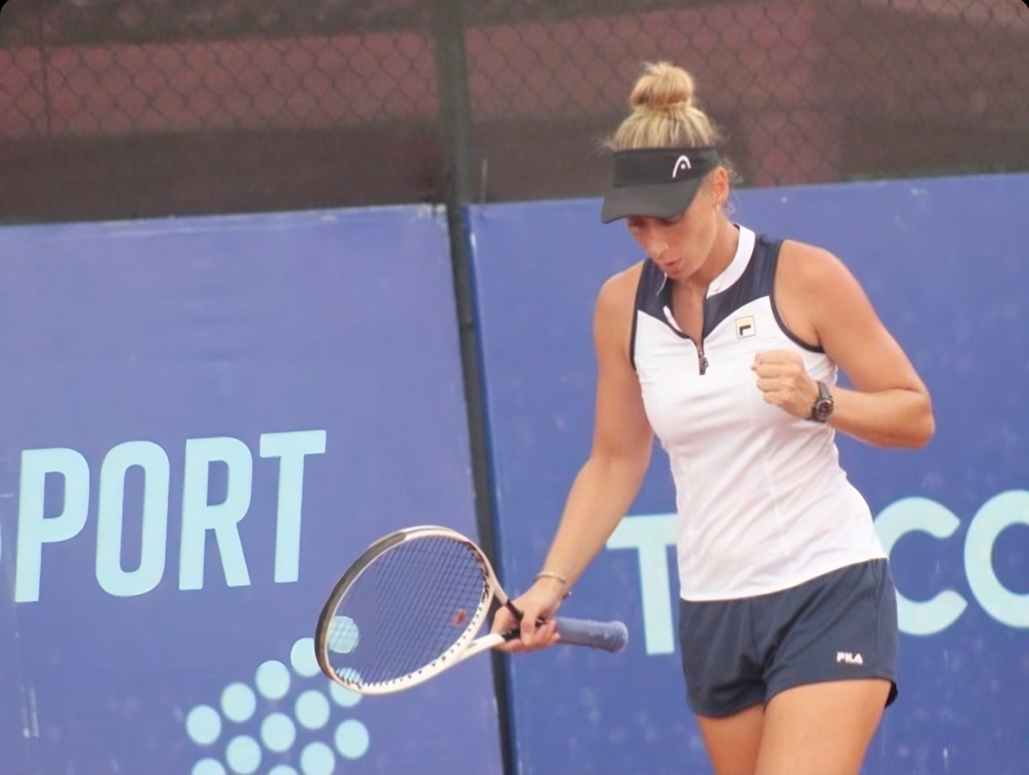 Victoria Bosio ingresó al cuadro principal del W25 02A de Guayaquil