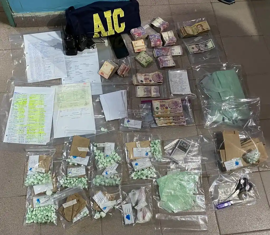 Venado Tuerto: secuestraron aproximadamente 400 envoltorios de cocaína