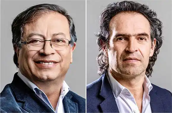 ¡GRANDES RIVALES! Petro y Fico pujarán en una apretada segunda vuelta