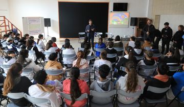 El municipio inauguró las Olimpiadas Viales en la Escuela Cristóbal Colón
