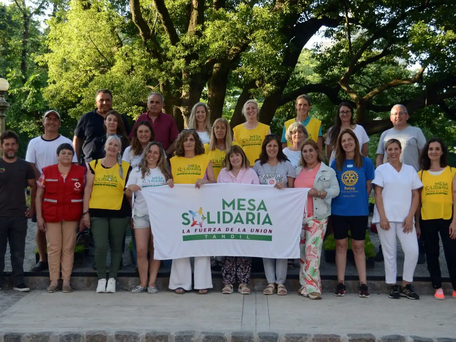 Algunos de sus integrantes en la foto institucional.