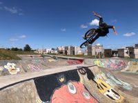 Del skatepark del Procrear al Nacional de BMX: Emilio Gauna, entre los mejores del país