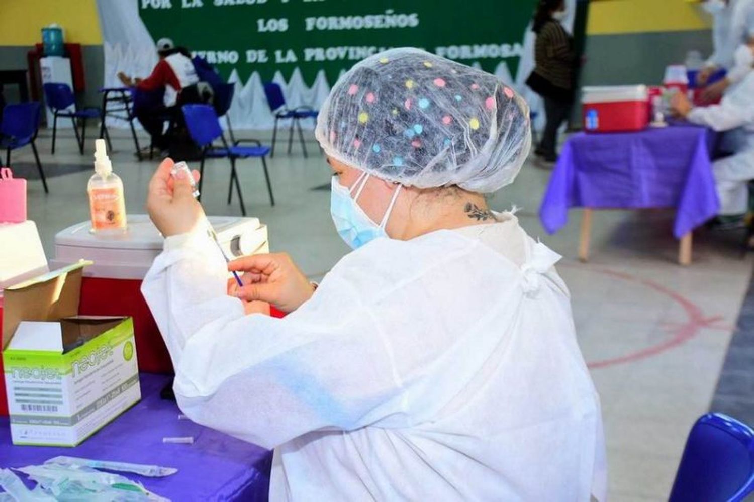 Segunda dosis de Astrazeneca y Covishield en la ciudad capital