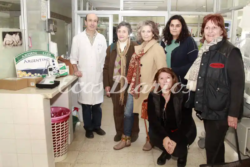 El Garden Club donó un oxímetro de pulso al Hospital de Necochea