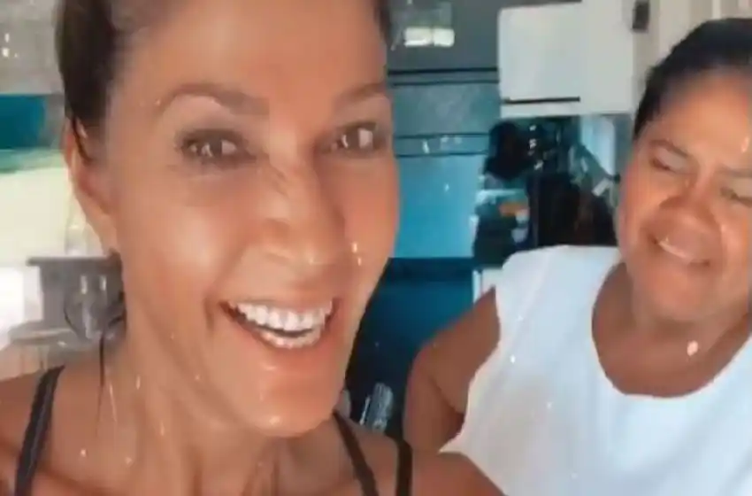 Fuerte polémica por un video de Catherine Fulop con su empleada doméstica: «Se quedó encerrada acá en casa»