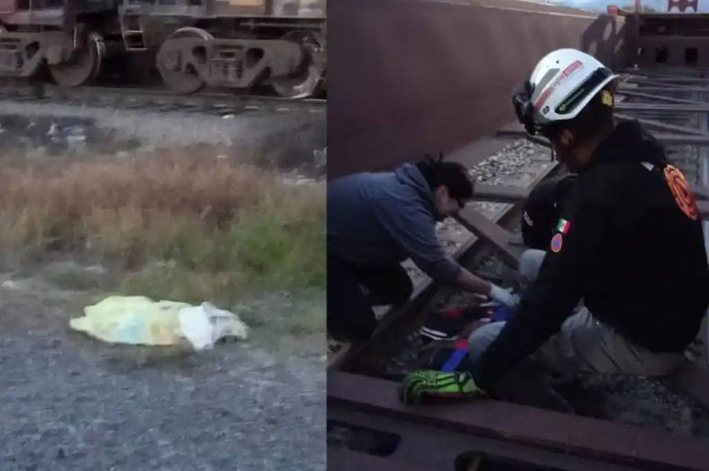 Tanto la madre como el padre resultaron con lesiones al auxiliar a la pequeña.