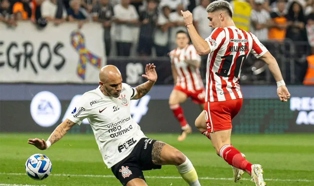 Sudamericana: Estudiantes perdió en Brasil ante Corinthians 1 a 0