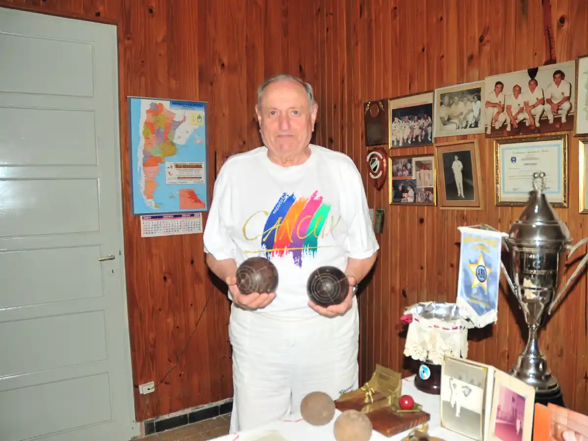 Pettiti y su época dorada con las bochas