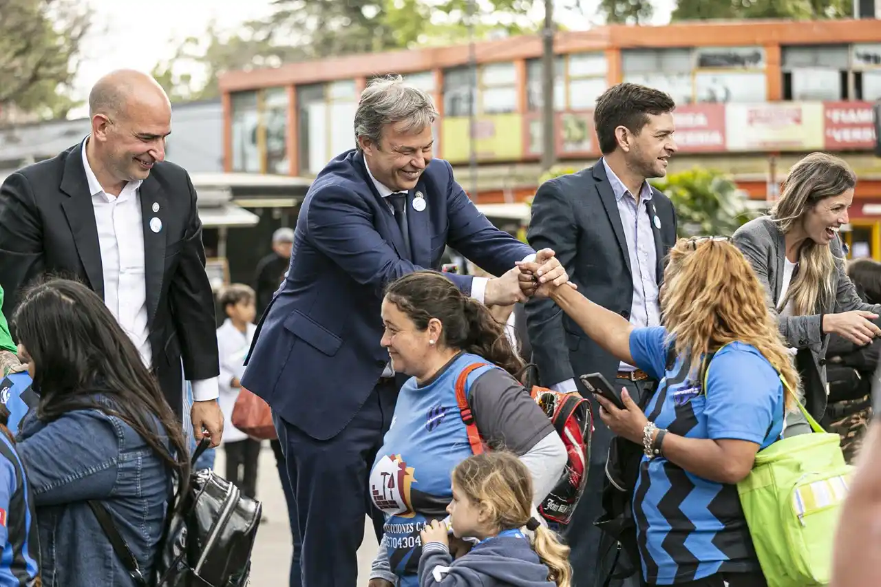 Cascallares y Fabiani en el aniversario de Almirante Brown: "sentimos un gran orgullo"