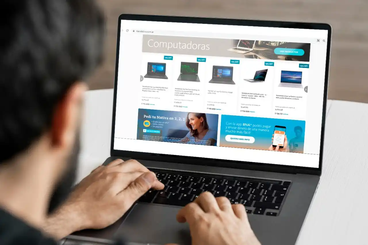 Banco Nación lanzó campaña para la compra de notebooks y PC en 24 cuotas sin interés