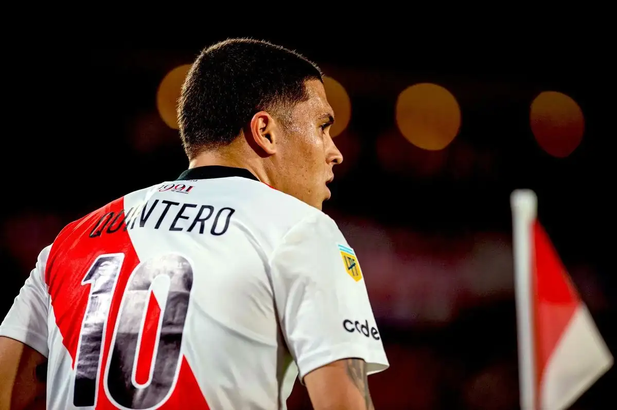 Juan Fernando Quintero rompió el silencio: cuestionó a Coudet y volvió a hablar de River