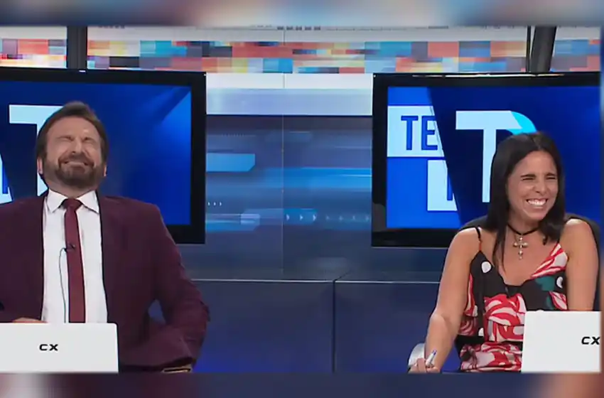 El divertido blooper de Lotuf en Telenoche