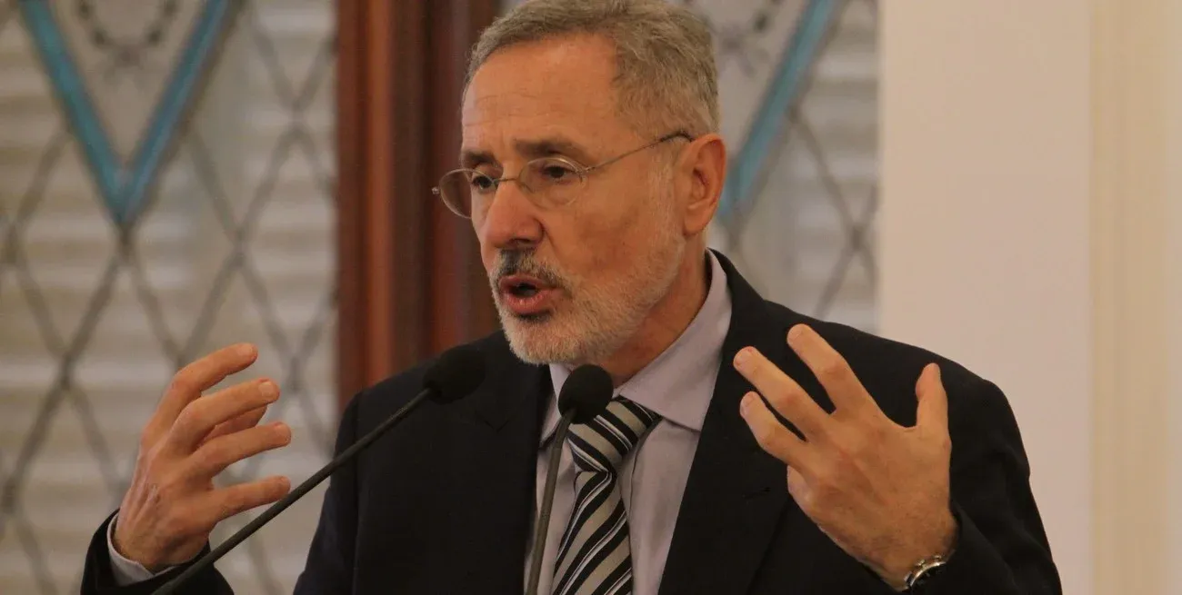 Marcelo Sain, ex ministro de Seguridad de Santa Fe, luego destituido como titular del Organismo de Investigaciones del MPA.