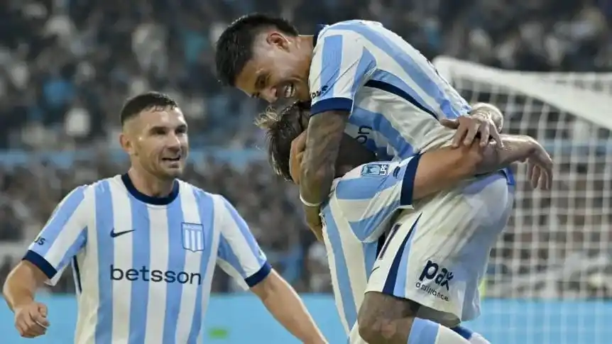 Racing pierde a Maravilla Martínez y Santiago Sosa ante Caracas